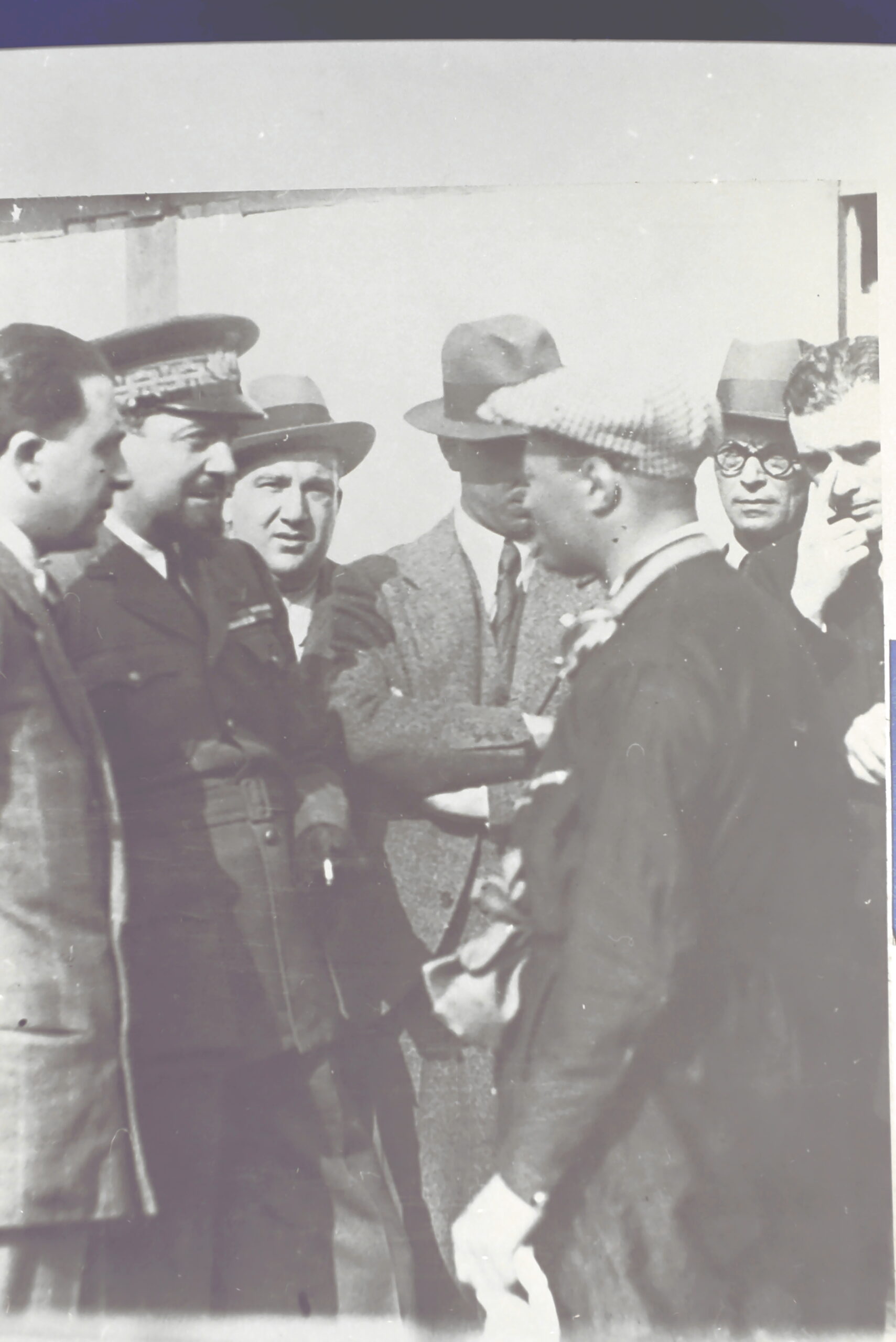 Gp di Tripoli 1921 Borzacchini a Colloquio con Italo Balbo Gp di Tripoli 1921 Borzacchini a Colloquio con Italo Balbo